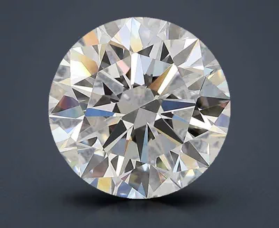 4.01ct D VVS2 Excellent Cut Round Lab Grown Diamond