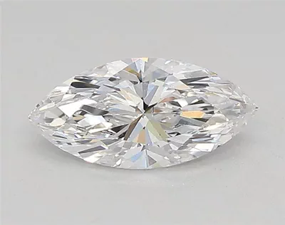 0.59ct D VVS2 Rare Carat Ideal Cut Marquise Lab Grown Diamond