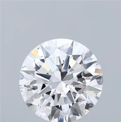 5.01ct D SI2 Excellent Cut Round Diamond