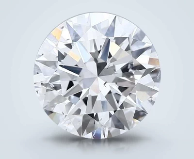 5.01ct D SI2 Excellent Cut Round Diamond