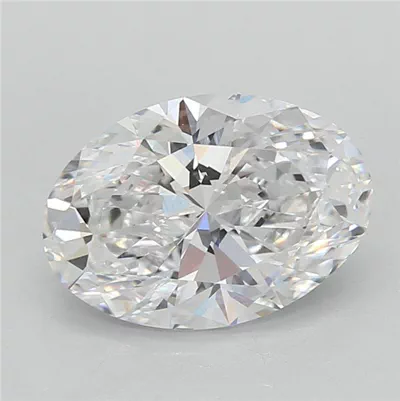 2.51ct E VVS2 Rare Carat Ideal Cut Oval Lab Grown Diamond