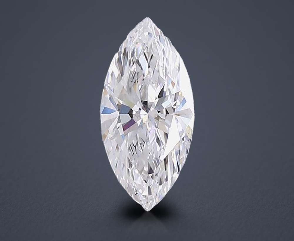3.01ct E VS1 Rare Carat Ideal Cut Marquise Lab Grown Diamond