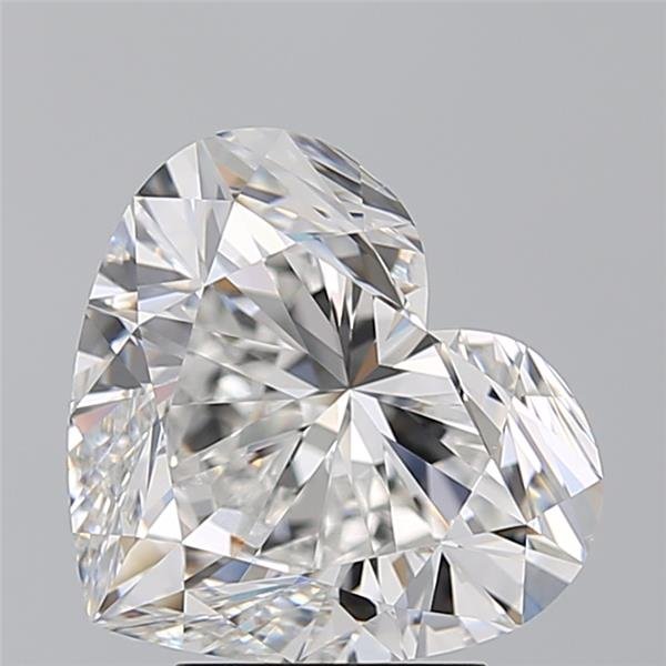 4.02ct E VS1 Rare Carat Ideal Cut Heart Diamond