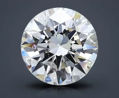 3.01ct I SI1 Rare Carat Ideal Cut Round Diamond
