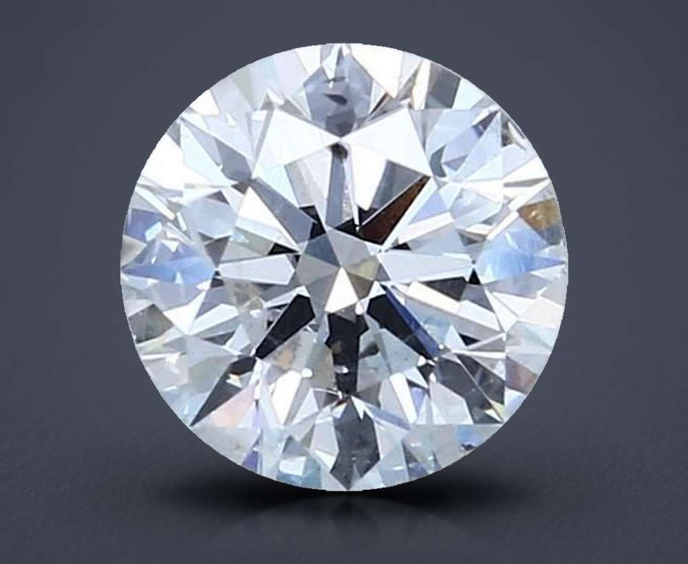1.70ct D SI2 Rare Carat Ideal Cut Round Diamond