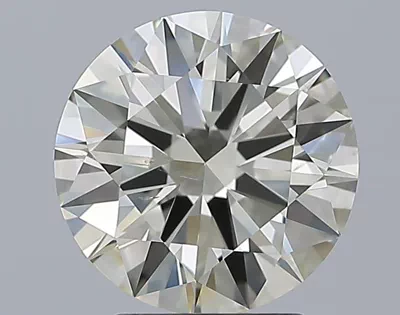 2.72ct K SI2 Rare Carat Ideal Cut Round Diamond