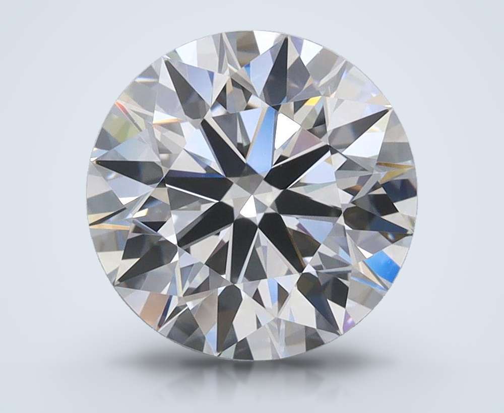 2.86ct D FL Rare Carat Ideal Cut Round Lab Grown Diamond