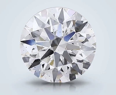 2.68ct E SI1 Rare Carat Ideal Cut Round Lab Grown Diamond