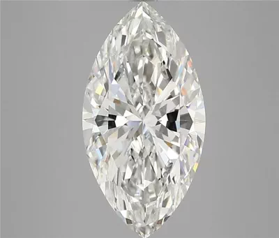 3.71ct H SI1 Rare Carat Ideal Cut Marquise Diamond