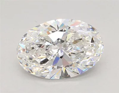 2.55ct E VVS2 Rare Carat Ideal Cut Oval Lab Grown Diamond