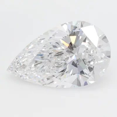 1.50ct D VVS2 Rare Carat Ideal Cut Pear Lab Grown Diamond