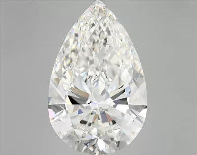 12.04ct F VVS2 Rare Carat Ideal Cut Pear Lab Grown Diamond