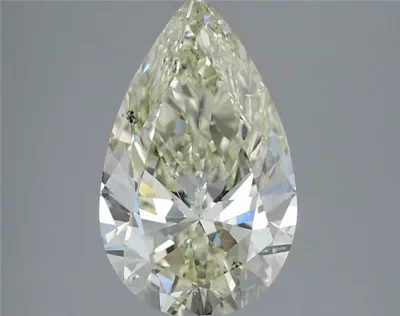 2.01ct K SI1 Rare Carat Ideal Cut Pear Diamond