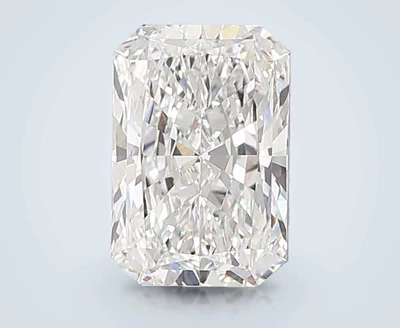 5.07ct E VVS2 Rare Carat Ideal Cut Radiant Lab Grown Diamond