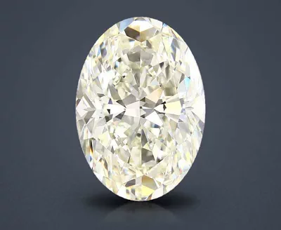 8.04ct I IF Rare Carat Ideal Cut Oval Diamond