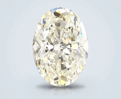 8.04ct I IF Rare Carat Ideal Cut Oval Diamond