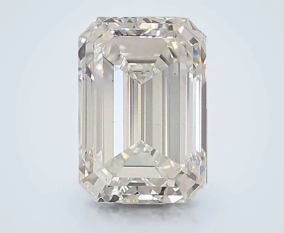 2.74ct E VS2 Rare Carat Ideal Cut Emerald Lab Grown Diamond
