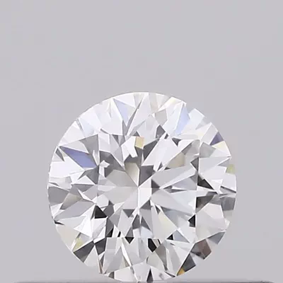 0.23ct D VS2 Rare Carat Ideal Cut Round Diamond