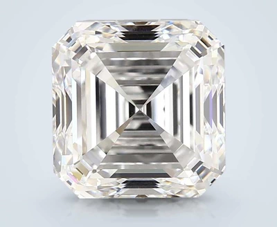 3.24ct E VS1 Rare Carat Ideal Cut Asscher Diamond