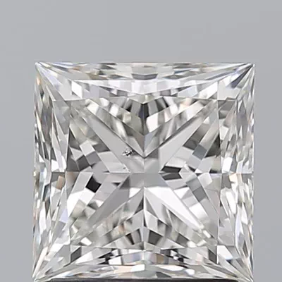 2.05ct J SI1 Rare Carat Ideal Cut Princess Diamond