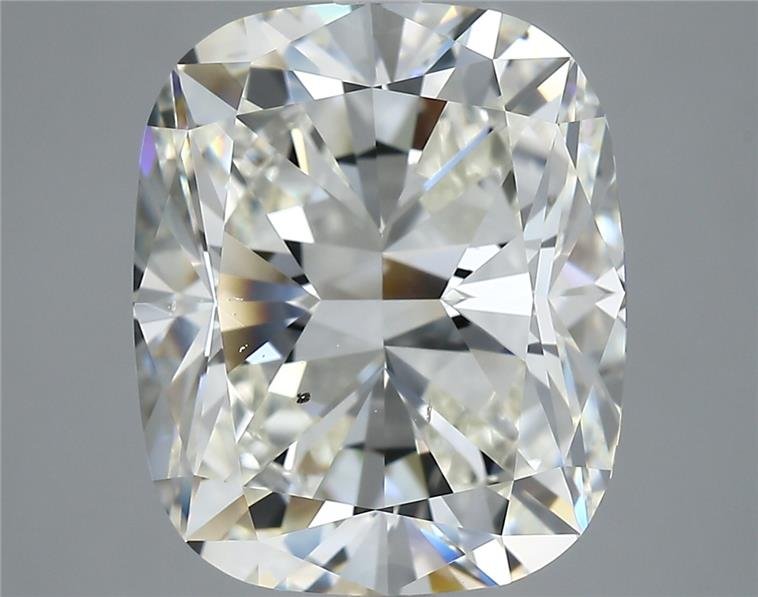 6.25ct H SI1 Rare Carat Ideal Cut Cushion Diamond