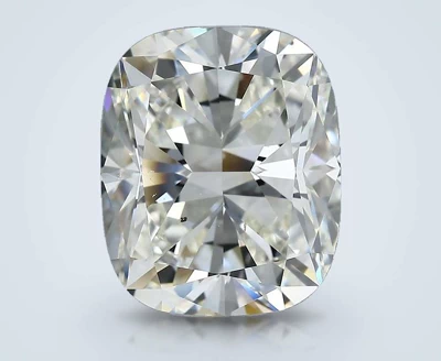 6.25ct H SI1 Rare Carat Ideal Cut Cushion Diamond