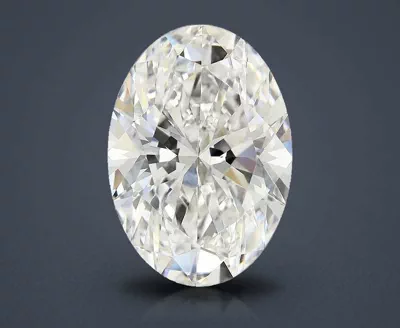 14.06ct F VVS2 Rare Carat Ideal Cut Oval Lab Grown Diamond