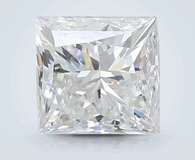 2.30ct E VS1 Rare Carat Ideal Cut Princess Lab Grown Diamond