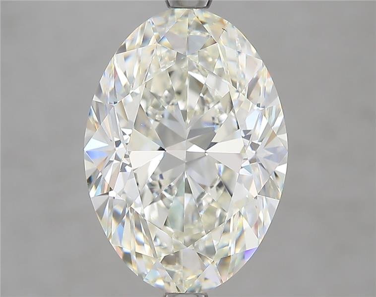 5.02ct J VS2 Rare Carat Ideal Cut Oval Diamond