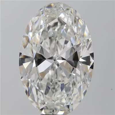 15.09ct E VVS2 Rare Carat Ideal Cut Oval Lab Grown Diamond