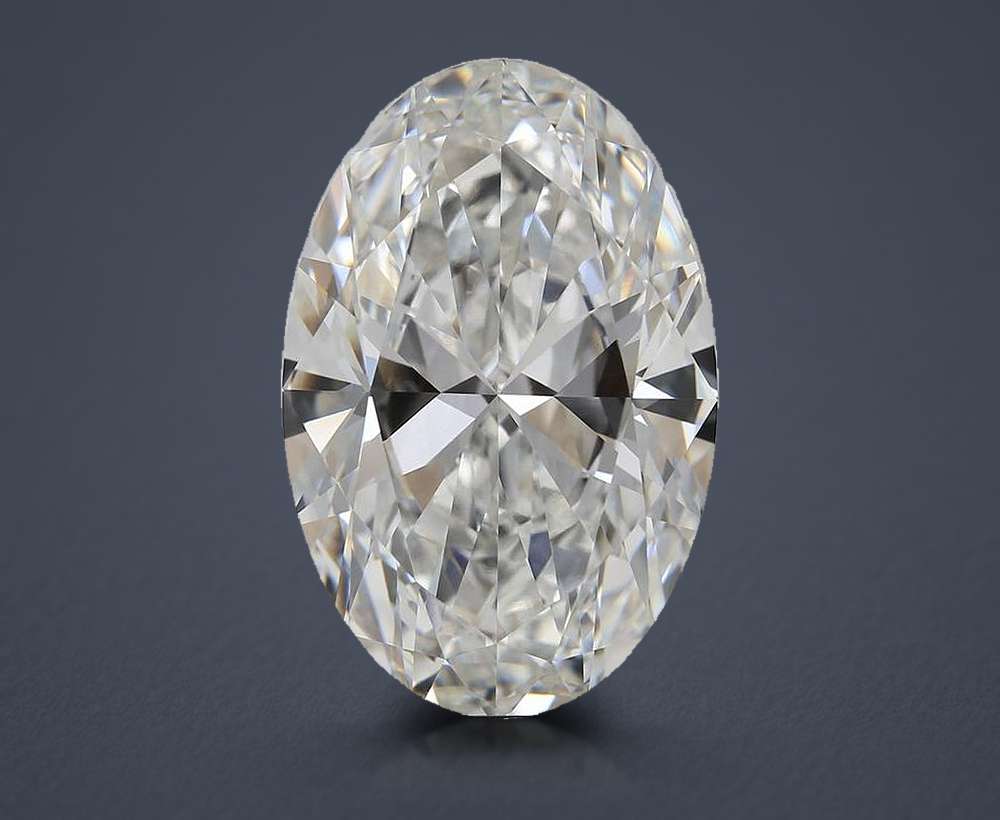 15.09ct E VVS2 Rare Carat Ideal Cut Oval Lab Grown Diamond
