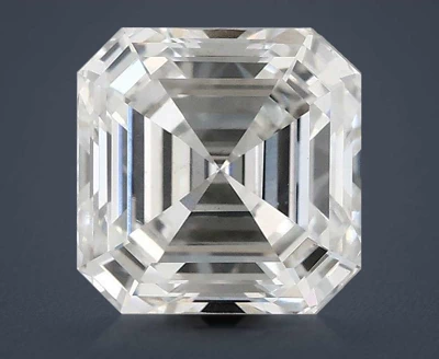 1.54ct F VS2 Rare Carat Ideal Cut Asscher Lab Grown Diamond