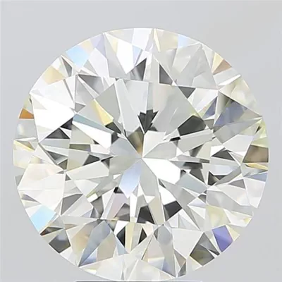 6.01ct J VVS2 Rare Carat Ideal Cut Round Diamond