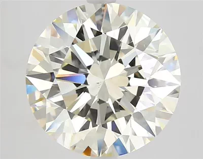 4.04ct I VS2 Rare Carat Ideal Cut Round Diamond