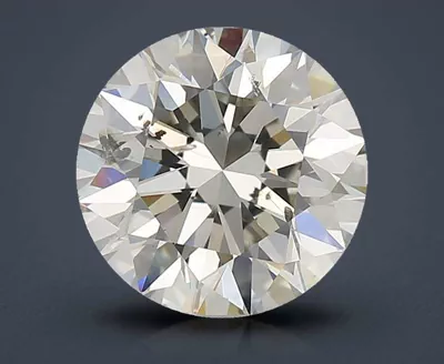 2.00ct K SI2 Rare Carat Ideal Cut Round Diamond