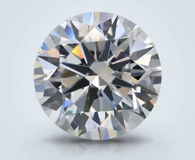 3.71ct D VS1 Rare Carat Ideal Cut Round Lab Grown Diamond