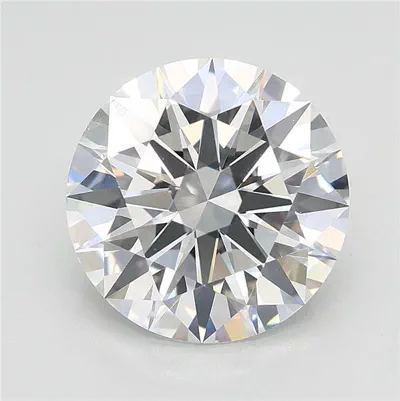 2.74ct E VVS2 Rare Carat Ideal Cut Round Lab Grown Diamond