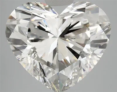5.08ct G VS1 Rare Carat Ideal Cut Heart Lab Grown Diamond
