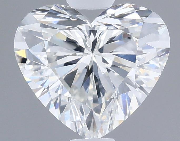0.73ct H VS2 Rare Carat Ideal Cut Heart Diamond