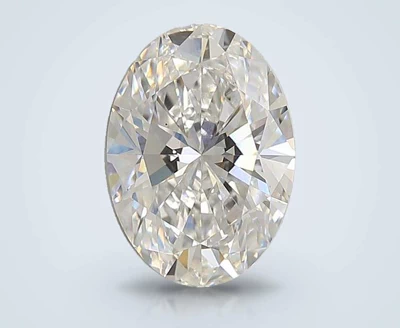 3.01ct E VS1 Rare Carat Ideal Cut Oval Lab Grown Diamond
