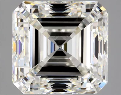 2.70ct I VS1 Very Good Cut Asscher Diamond