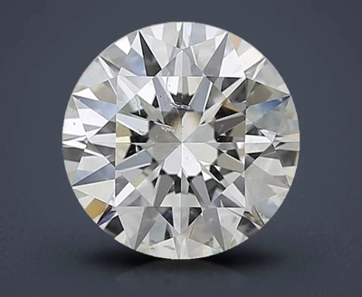 3.01ct H SI2 Rare Carat Ideal Cut Round Diamond