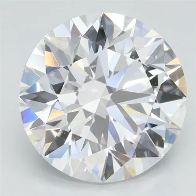3.70ct D IF Rare Carat Ideal Cut Round Lab Grown Diamond