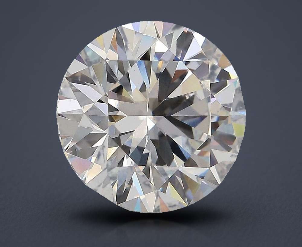 5.55ct F VS1 Rare Carat Ideal Cut Round Lab Grown Diamond
