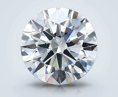 1.72ct F SI1 Rare Carat Ideal Cut Round Diamond