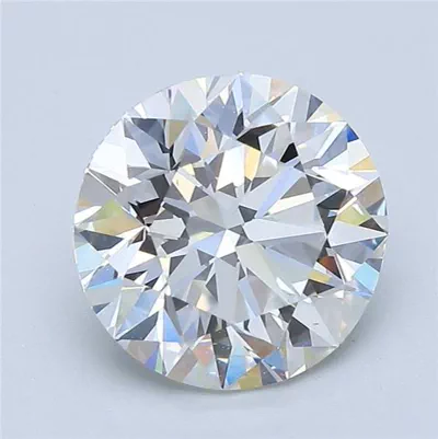 3.01ct H VS2 Excellent Cut Round Diamond