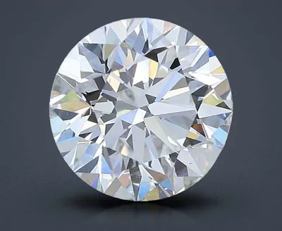 3.01ct H VS2 Excellent Cut Round Diamond