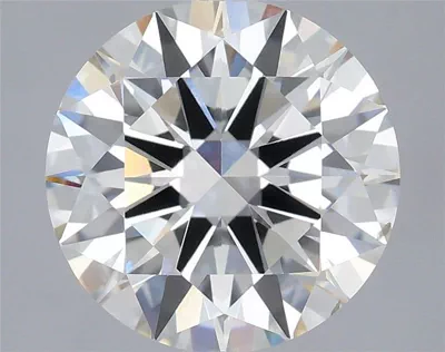 3.02ct H VS2 Excellent Cut Round Lab Grown Diamond