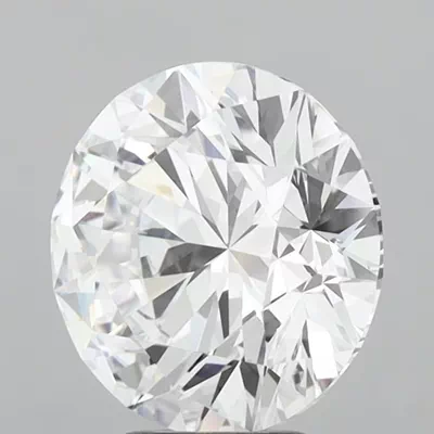 5.56ct D IF Rare Carat Ideal Cut Round Lab Grown Diamond