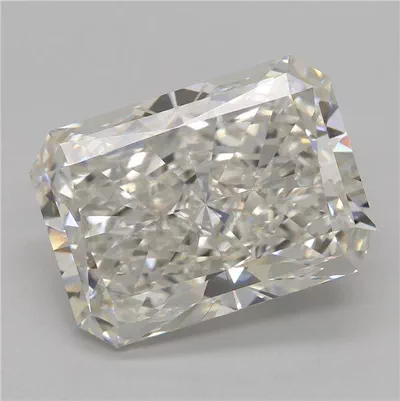 6.01ct F VVS2 Rare Carat Ideal Cut Radiant Lab Grown Diamond